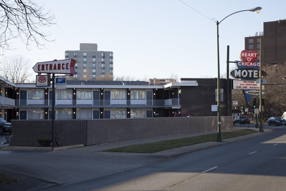 Heart O' Chicago Motel ภายนอก รูปภาพ